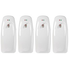 Automatic Air Freshener Spray Dispenser 4-Pack Wall Mounted or Free Standin...
