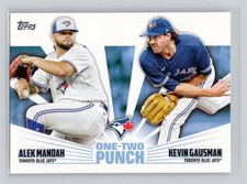 Kevin Gausman / Alek Manoah 2023 Topps Series 1 Baseball One-Two Punch #12P-9