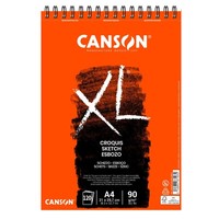 (0,07€/Blatt) Canson 787103 Skizzenblock Xl Skizze, A4 90G/M², 120 Blatt