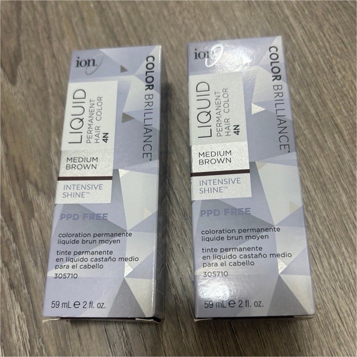 ION Color Brilliance Liquid Permanent Hair Dye Medium Brown 2 oz Argan Pequi Oil | eBay ION Color Brilliance Liquid Permanent Hair Dye Medium Brown 2 oz Argan Pequi Oil | eBay