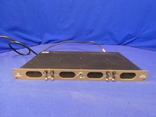 Wohler VMQ-4 Analog Audio Monitor Panel w/4 Green Phoenix Connectors