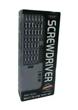 Pro Tech Orange H4X28mm Electric Screwdriver TK-S001 Multi In One Tool Set