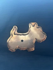 Michael Bonne Large Copper Cookie Cutter Scottie Scotty DOG