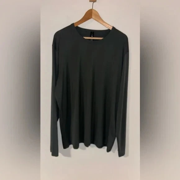 lululemon Fundamental Long-Sleeve Performance Shirt -Smoked Spruce NWOT Size XXL - Image 4 of 4