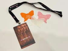 Hilary Duff The Lucky Me Tour VIP Exclusive Lanyard Pass w/ Concert Confetti