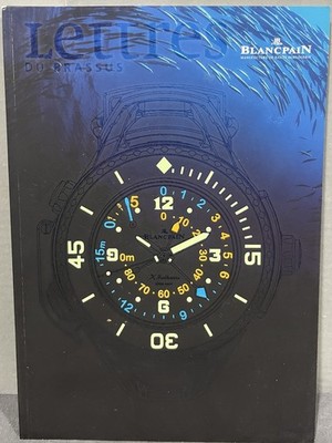 Blancpain Lettres Du Brassus Issue 11 Watch Watchmaker Fathoms Book Chinese Ver