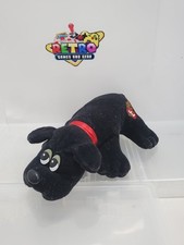 Vintage 1986 Tonka 8" Pound Puppy Baby Newborn Minis Plush Black