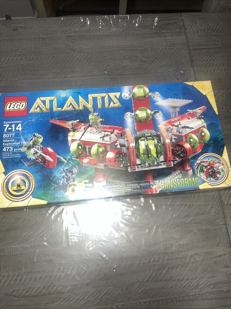 LEGO Atlantis: Atlantis Exploration Hq (8077) for sale online | eBay
