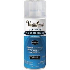 Varathane Gloss Clear Interior Water-Based Spray Polyurethane, 11.25 Oz. 200081