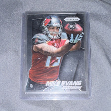 Panini 2014 Prizm Mike Evans Rookie Tampa Bay Buccaneers Football Card #216. rookie card picture