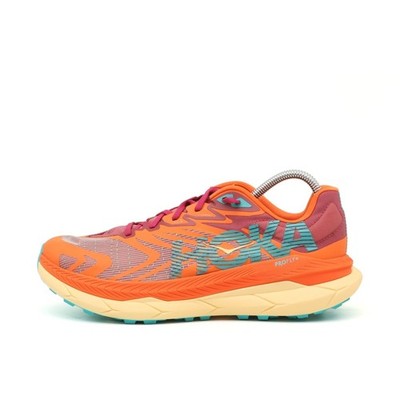 Hoka One Herren M Tecton X 2 Laufschuhe Orange Vibram Trailrunning-Schuhe EU 43 