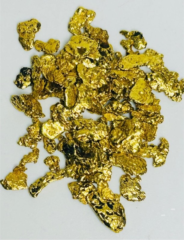 Gold Nuggets 10.0+ Grams Placer Alaska Natural #6 - #8 Mammoth Creek Hi Purity