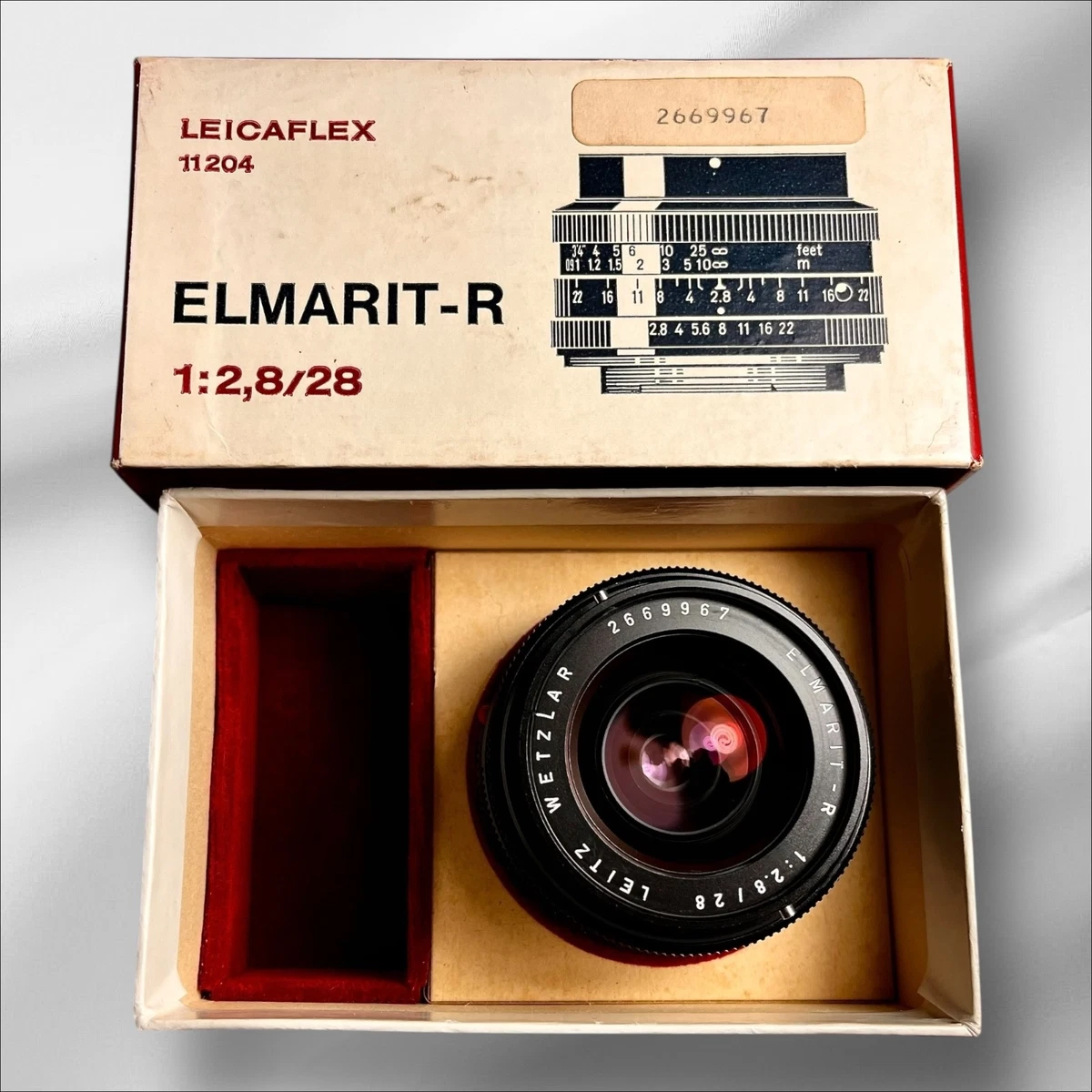 Leica ELMARIT-R f/2.8 Camera Lenses 28mm Focal for sale | eBay