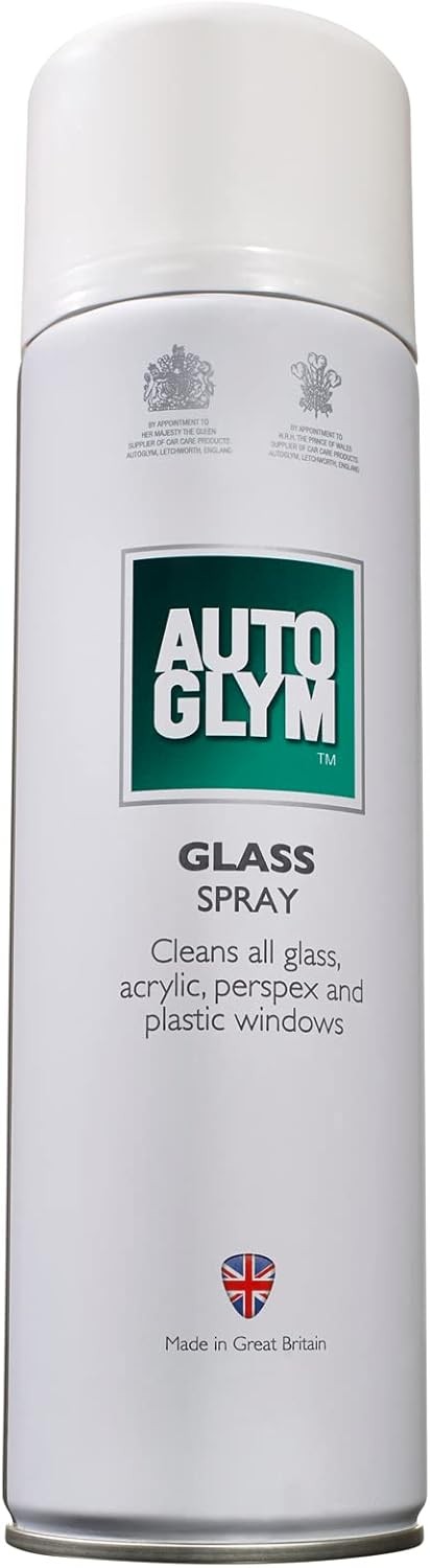 Autoglym Glass Spray, 450ml - Streak Free Car Glass Cleaner, For Windscreen, Wi