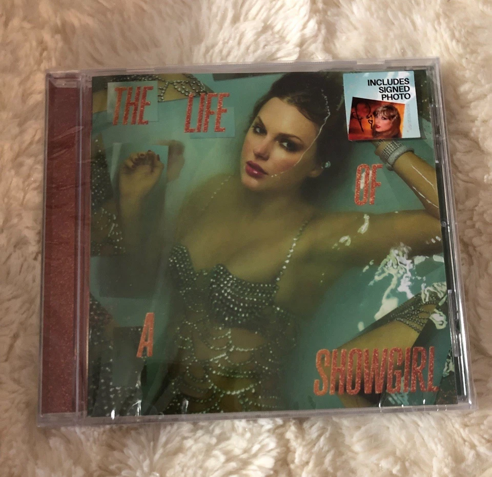Taylor Swift - Das Leben eines Showgirls CD + handsigniertes Foto 1