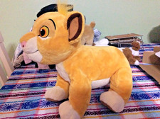Disney Store Simba The Lion King 14.5" 2001 Genuine Original Plush Cub Vintage