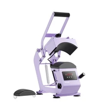 Hat Press Heat Machine for Caps with Precise Temp&Timer Control, Timer Auto S...