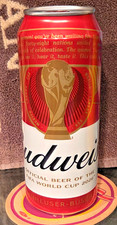 2026 NORTH AMERICA FIFA WORLD CUP SOCCER 500mL JAPANESE BUDWEISER BEER CAN EMPTY