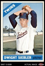 1966 Topps #546 Dwight Siebler Twins 6 - EX/MT