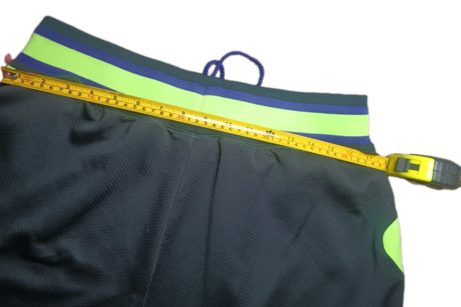 Jordan Men's Neon Green Black Shorts Jumpman 23 Embroidered Vintage Training thumbnail 11