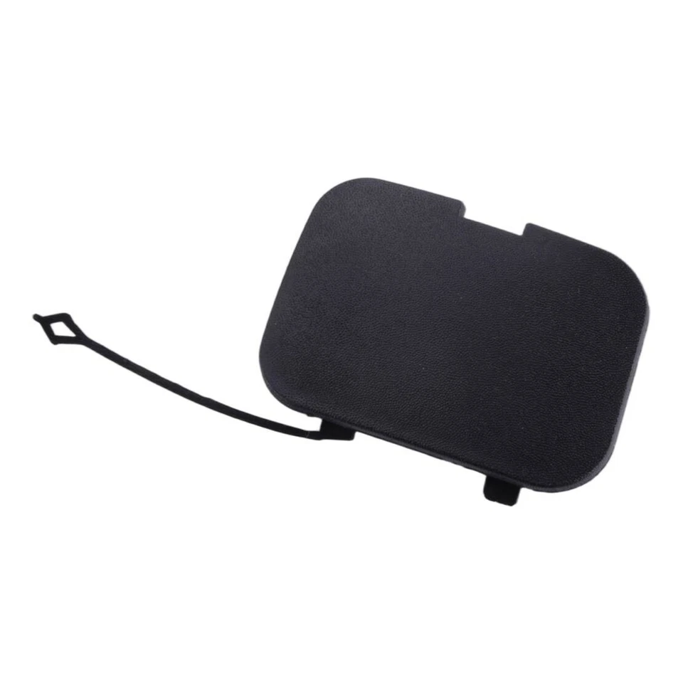 Cubierta de tapa de ojo de gancho de remolque para parachoques delantero apta para Peugeot Boxer Fiat Ducato negra Foto 3 de 4