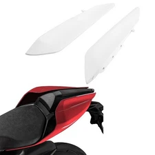 Rear Tail Side Seat Panel Trim Fairing Cowl Cover For Ducati 1299 2015-24 White