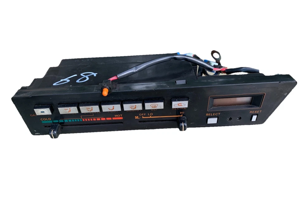 Interruptor de control de clima del calentador de aire acondicionado 1986 Nissan 300ZX Z31 21085 Foto 2 de 4