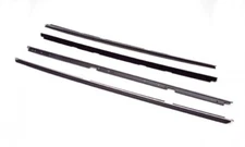 NEW Round Bead Door Window Felt Sweeps 4 pc Set - Malibu El Camino 78-87