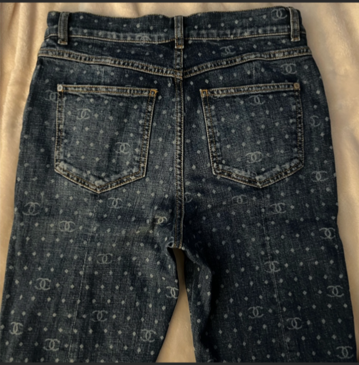NWT Chanel 23P Jeans - size 38 | eBay NWT Chanel 23P Jeans - size 38 | eBay