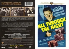 All Through the Night ~ DVD ~ Humphrey Bogart (1942)