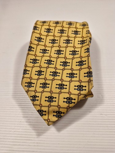 ETC Essential Collection Silk Yellow Necktie Business Formal Tie - 第 1/6 張圖片