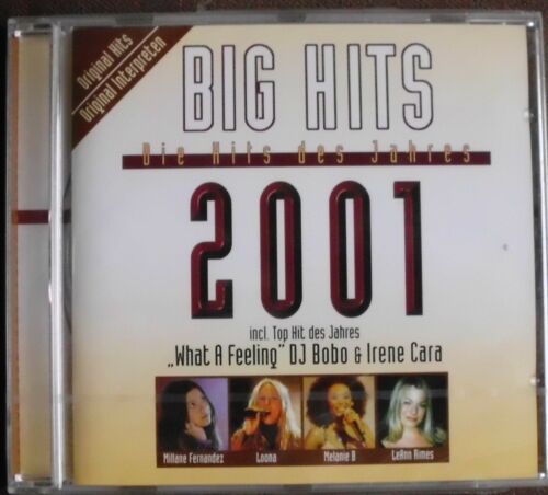 Big Hits 2001 * CD * DJ Bobo * Irene Cara * Thomas Gottschalk * Bell Book * u.a.