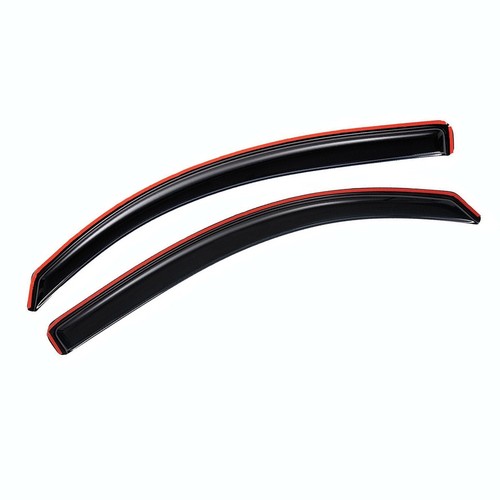In-Channel Smoke Window Visor Vent Shade for 2016-2023 Toyota Tacoma Access Cab - Picture 11 of 13
