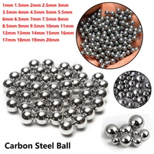 1mm - 20mm Carbon Steel Ball Bearings Precision Round Balls Bearing Smooth Small