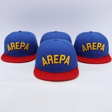Venezuelan Baseball Hat  Gorra de AREPA  SnapBack Tri-color 