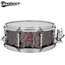 Premier Beatmaker 13" x 5.5" Brass Hammered Snare Drum Black Chrome 2608
