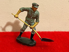 Lineol Elastolin Toy Soldier Historical Personality Shovel RARE Germany ad-32