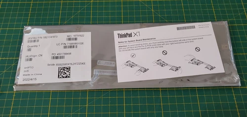 Lenovo 5B21C41873 ThinkPad X1 Carbon 9th Gen Motherboard i5-1145G7 32G _0.3_6