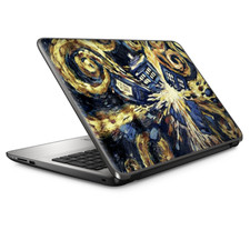 Universal Laptop Skins wrap for 15" - Tardis, Van gough