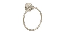 Pfister BRB-R0KK Redmond Collection Towel Ring, Brushed Nickel