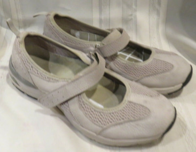 ABEO SMARTsystem Smart 3640 Tan/Beige Mesh Leather Mary Jane Shoes Women  9.5