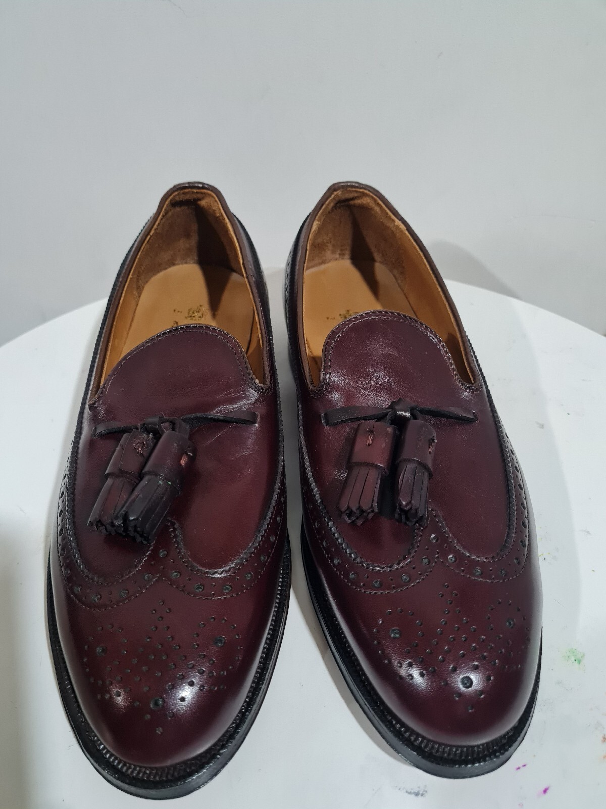 Alden 553 Burgundy Calfskin Tassel Loafer | Alden Model Project