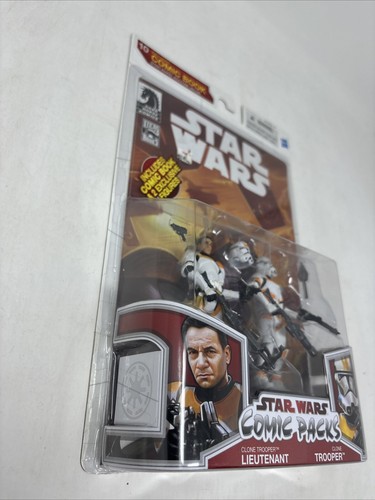 Star Wars Comic Packs #10 Clone Trooper Lieutenant And Clone Trooper Sealed - Picture 2 of 5