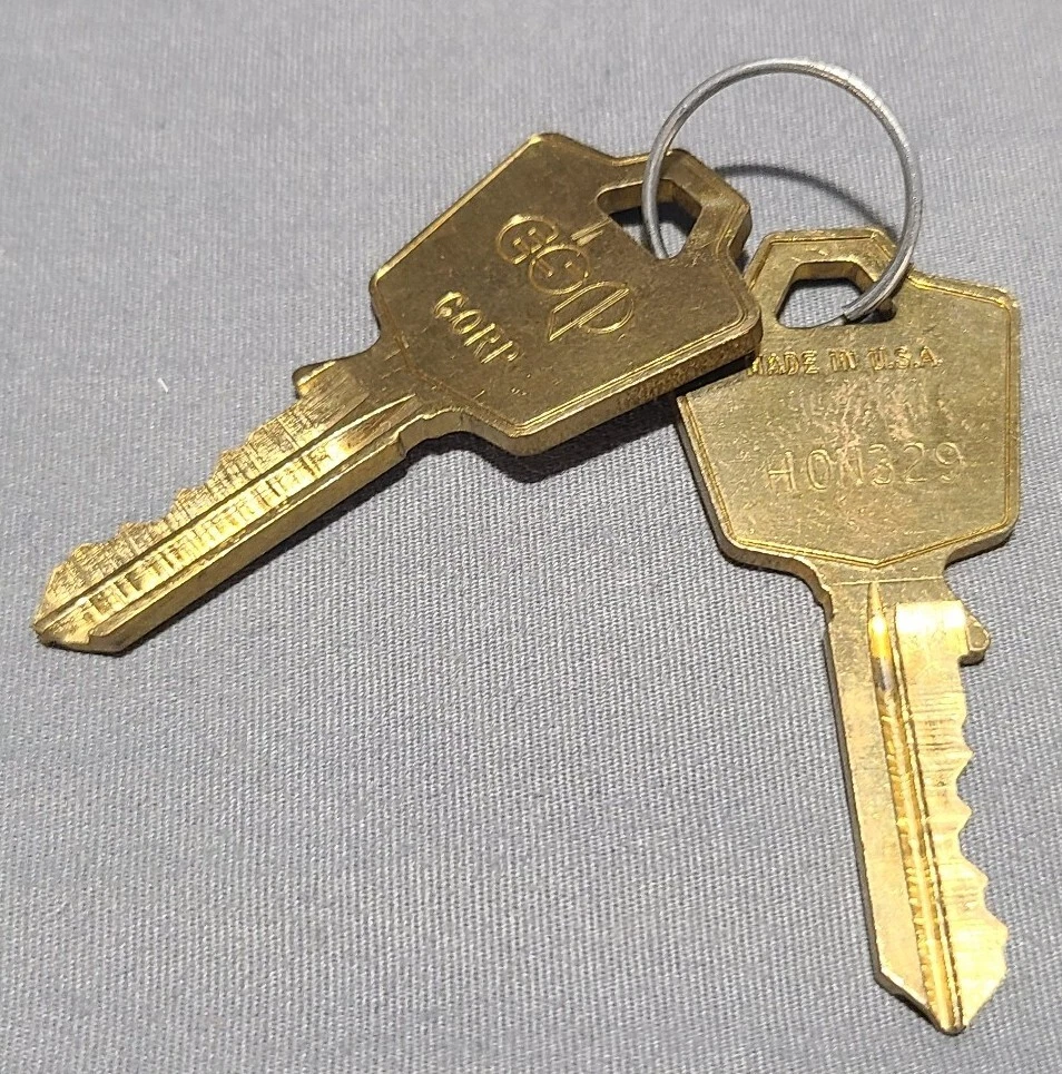 Replacement Key Hon File Matttroy