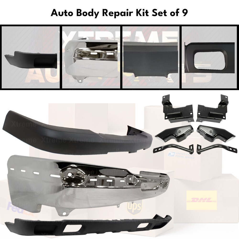 Replacement Front Bumper Primed For 2003-2007 Chevy Silverado 1500/2500/3500 (Partslink GM1000683)