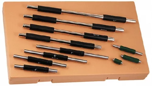 Mitutoyo 11 Piece 1-11" Calibration Standards for Outside Micrometers, 167-913