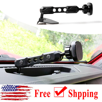 For Jeep Wrangler JL 2018+ Magnetic Dashboard Center Phone Holder Mount Stand X1