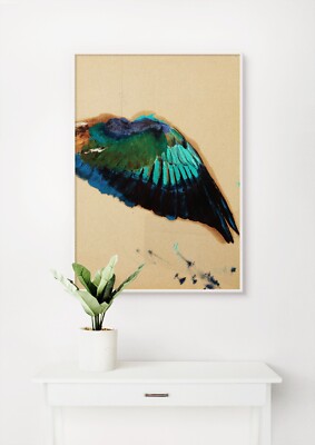 Henryk Siemiradzki: Study of a Wing. Giclée Print Fine Art Print Luxury Gift