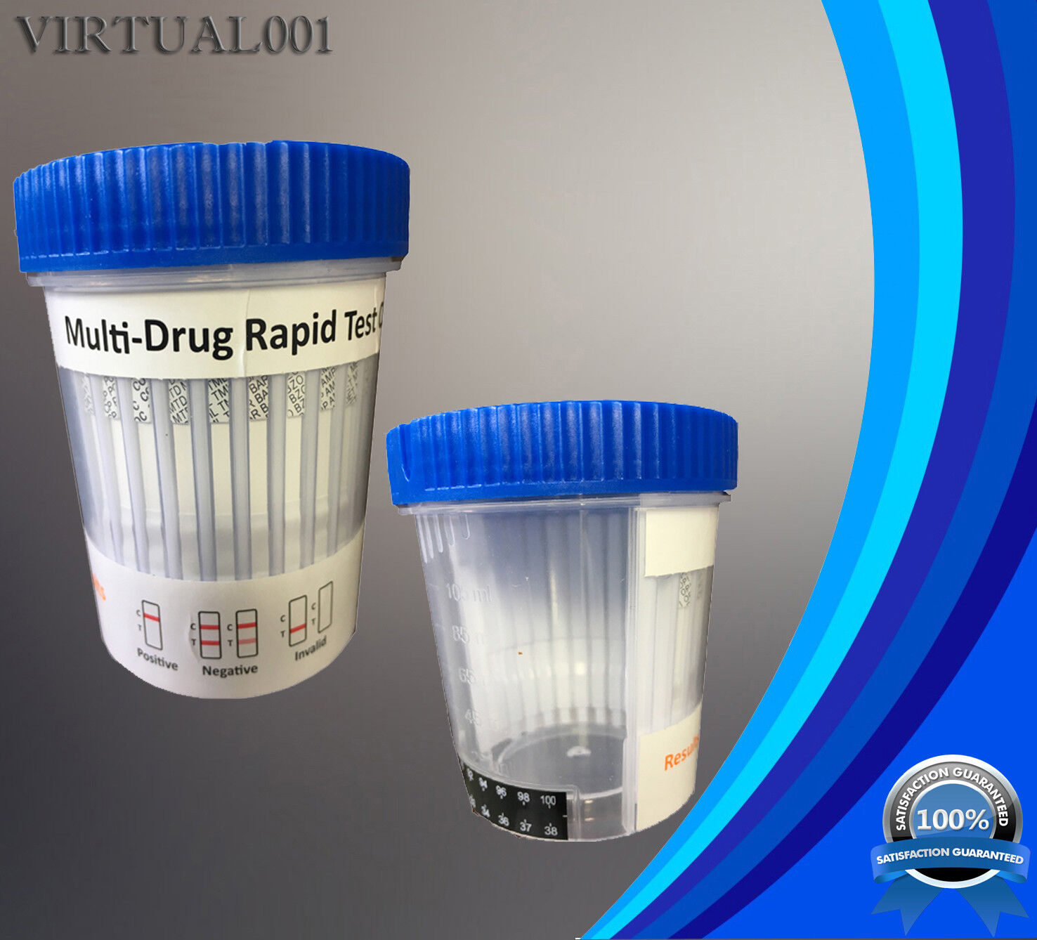 18 Panel Drug Test Cup Testing Kit - Most Panels Available - Free Shipping!