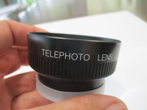 TELEPHOTO LENS,MADE IN JAPAN,NOS WITH COVERS UNBRANDED NEVER USED - Picture 2 of 7